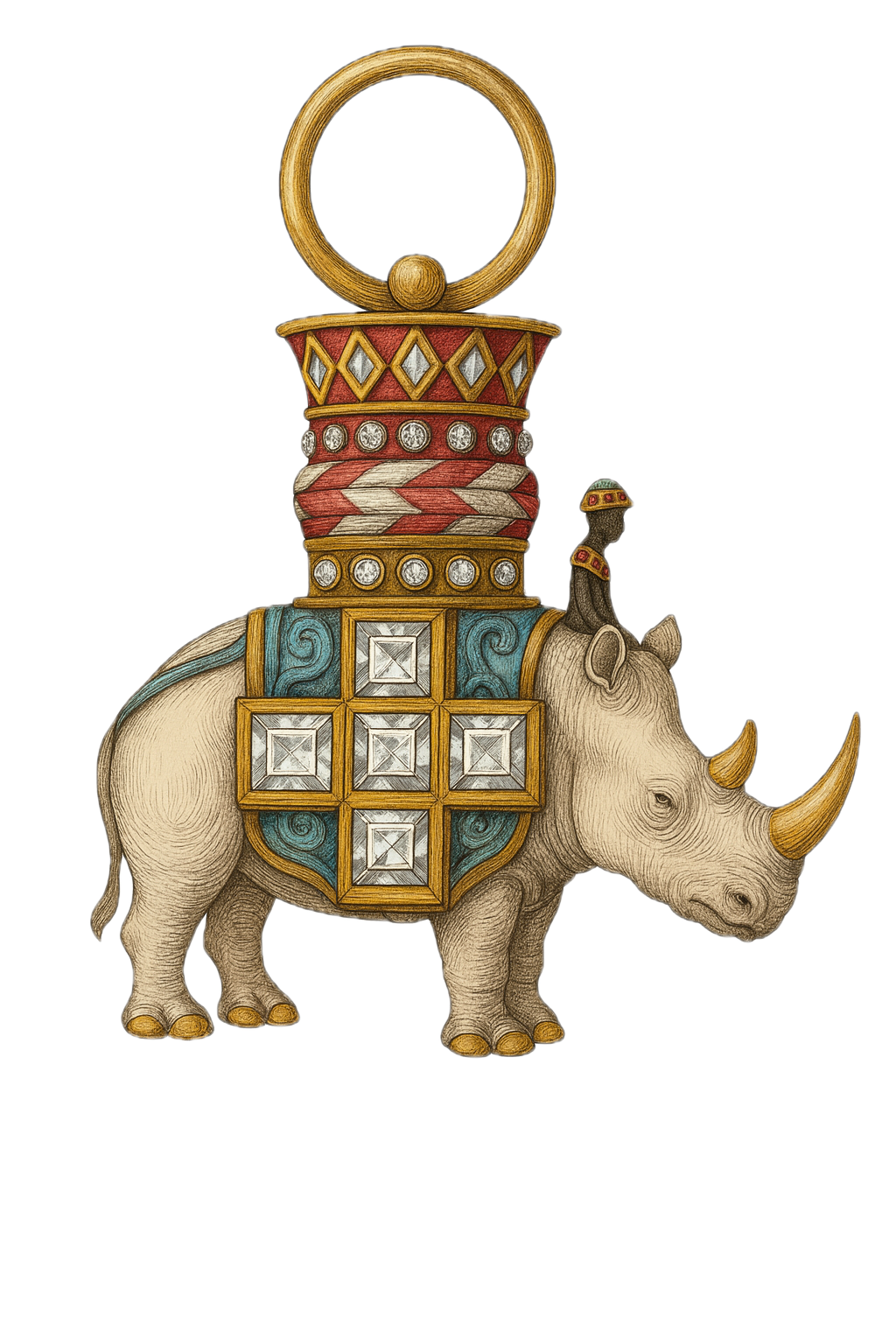 Næsehornsordenen symbol